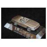 Danbury Mint Cadillac Allante Pewter Collectible