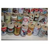 Lot of (~110) Vintage Beer Cans - Fosters, Hansa Pils, Schmidt, Old Style, Iron City, Red White and Blue, Schmidt Extra Special