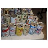 Lot of (~145) Vintage Beer Cans - Pabst Blue Ribbon, Hi Brau, Schlitz, Olympia, Hamm