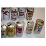 Lot of (~145) Vintage Beer Cans - Pabst Blue Ribbon, Hi Brau, Schlitz, Olympia, Hamm