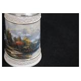 Longton Crown Thomas Kinkade Woodland Retreat Collection Limited Edition Fourth Issue 1997 Autumn