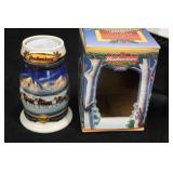 Ceramarte (Brazil) GiftWare Edition 2000 Budweiser Holiday Collector