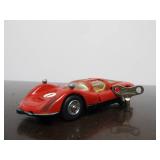 Vintage SCHUCO Micro-Racer Race Car w/Key - Red Porsche Carrera