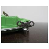 Vintage SCHUCO Micro-Racer Race Car w/Key - Green 1932 Ford Custom Roadster Hot Rod