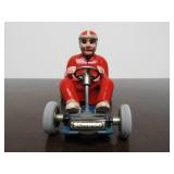 Vintage SCHUCO Micro-Racer GO-KART w/Key - Red