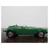 Vintage SCHUCO Micro-Racer Race Car w/Key - Green Watson Roadster