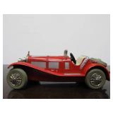 Vintage SCHUCO Micro-Racer Car w/Key - Red Mercedes SSK