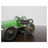 Vintage SCHUCO Micro-Racer Race Car w/Key - Green 1042