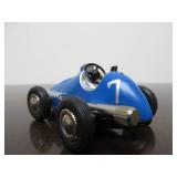 Vintage SCHUCO Micro-Racer Race Car w/Key - Blue 1040