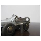 Vintage SCHUCO Micro-Racer Race Car w/Key - Silver 1041