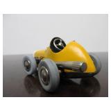 Vintage SCHUCO Micro-Racer Race Car w/Key - Yellow 1041