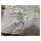 Lot of 38 Mixed Size NEW SleepNet MiniMe Nasal Mask with Tubing Assembly and Headgear