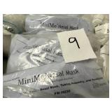 Lot of 38 Mixed Size NEW SleepNet MiniMe Nasal Mask with Tubing Assembly and Headgear