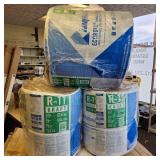 Lot Of Three Rolls Of KRAFT R-11 Insulation 3.5" Thickness 23" Width 70.5