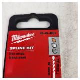 New Milwaukee Spline Bit 48-20-4051 1/2" x 11" x 16"