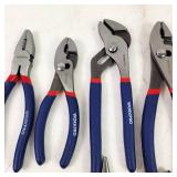 Lot Of Seven New Workpro Pliers