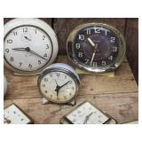 Vintage MCM Wind-Up Clocks