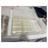 Various Sized Plastic Organizers (Quantity 11)