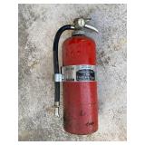 Large dry chemical fire extinguisher