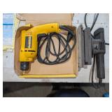 Corded Drill and Finishing Sander