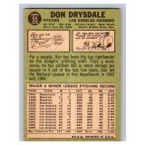 Don Drysdale 1967 Topps #55 Vintage Baseball Card