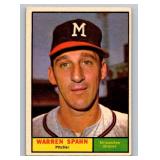 Warren Spahn 1961 Topps #200 Vintage Baseball Card