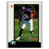 Randy Moss RC 1998 Bowman #182 Rookie Minnesota Vikings Football Card