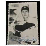 Carl Yastrzemski 1969 Topps Deckle Edge #4 Vintage Baseball Card