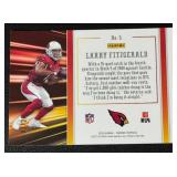 Larry Fitzgerald 1/25 Bookend Green Refractor SSP 2020 Phoenix #5 Hot Routes Football Card