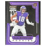 Justin Jefferson RC Insert 2020 Chronicles Momentum #M-10 Rookie Minnesota Vikings Football Card