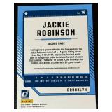 Jackie Robinson /99 Purple Foil 2024 Donruss #16, numbered 34/99 Baseball Card