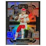 Patrick Mahomes Die Cut Prizm Concourse 2023 Select #49 Football Card