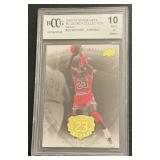 Michael Jordan BCCG 10 Gem Int 2009-10 Upper Deck MJ Legacy Collection Gold #20 Basketball Card