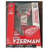 Steve Yzerman 2002 Stanley Cup Figure Detroit Red Wings Hockey