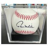 Paul Molitor Signed OMLB Selig Rawlings Baseball with JSA COA - Minnesota Twins