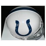 Andrew Luck Signed (very faded) Mini Helmet with COA  - Indianapolis Colts Football