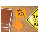 Assorted Trail and Road Signage Lot