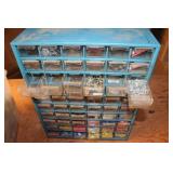 Assorted Hardware Organizer with Storage Bin