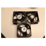 Lot of 5 Muffin XL-DC Style Cooling Fans - Model WD12B2