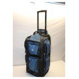 Jeep Rolling Duffel Bag - Black and Blue