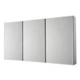 Glacier Bay 36 in. W x 31 in. H Rectangular Aluminum Medicine Cabinet with Mirror