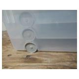 Lot of 4 60qt Latching Clear Storage Box - Brightroom