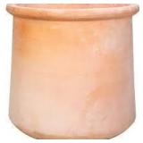 15 in. Clay Tall Modern Modesto Planter