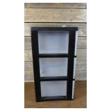 3 Drawer Medium Cart Black - Brightroom