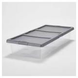 Set of 2 Underbed Latching Clear Storage Box - Brightroom & 3 Extra Large Latching Clear Storage Box - Brightroom