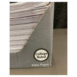 LA 5 - Box of 24 College Ruled Filler Paper packs - 150 Sheets Each