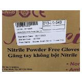 Merci Nitrile Powder-Free Gloves 1000 PCS Non-Sterile Disposable