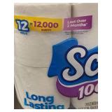 Scott 1000 Unscented Bathroom Tissue - 12 Rolls - One-Ply