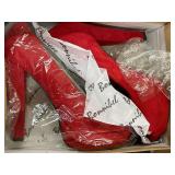 1.6 - Bonnibel Tisha-2 Red High Heels - Sizes 8.5 and 10