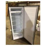 Vissani 7 cu. ft. Convertible Upright Freezer/Refrigerator in Stainless Steel Garage Ready Customer Returns See Pictures